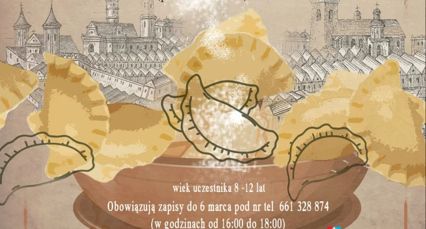 Warsztaty lepienia pierogów św. Jacka w Jarosławiu