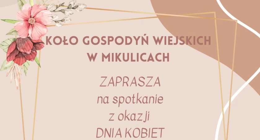 Spotkanie z okazji Dnia Kobiet w Mikulicach