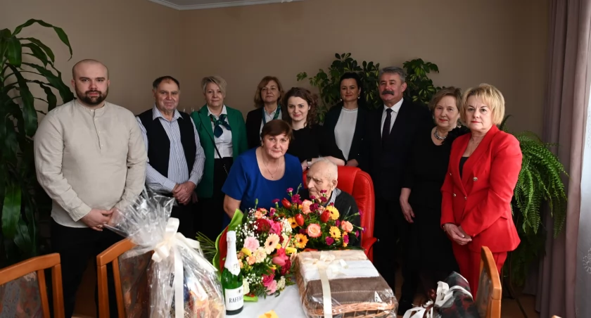 Jan Telega z Malenisk świętował setne urodziny 
