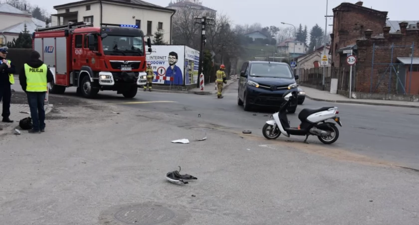 Pijany motorowerzysta sprawcą kolizji w Jarosławiu