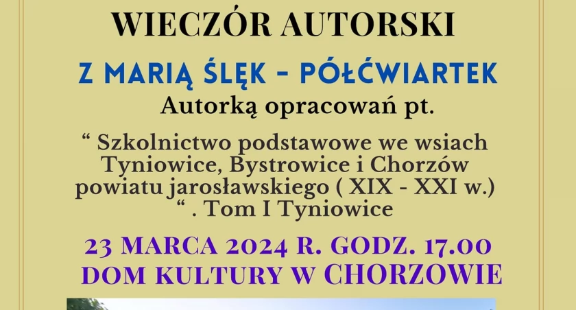 Spotkanie autorskie Marii Ślęk-Półćwiartek w Chorzowie 