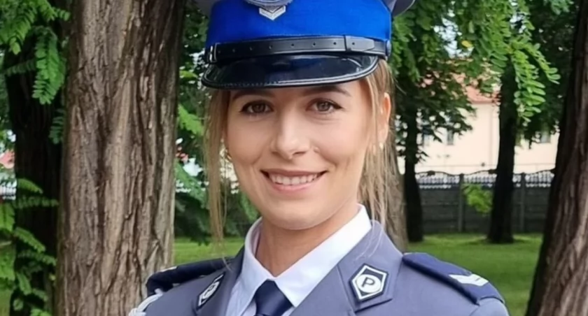 Policjantka z Rzeszowa pomogła uczestnikom kolizji w Jarosławiu