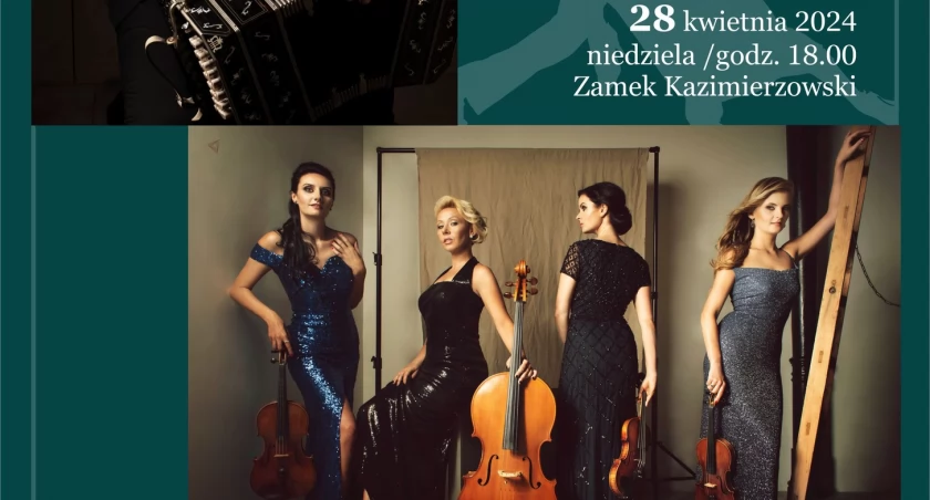 Koncert Wiosenne Tango Maestro Klaudiusz Baran&ConAfetto w Zamku Kazimierzowskim w Przemyślu