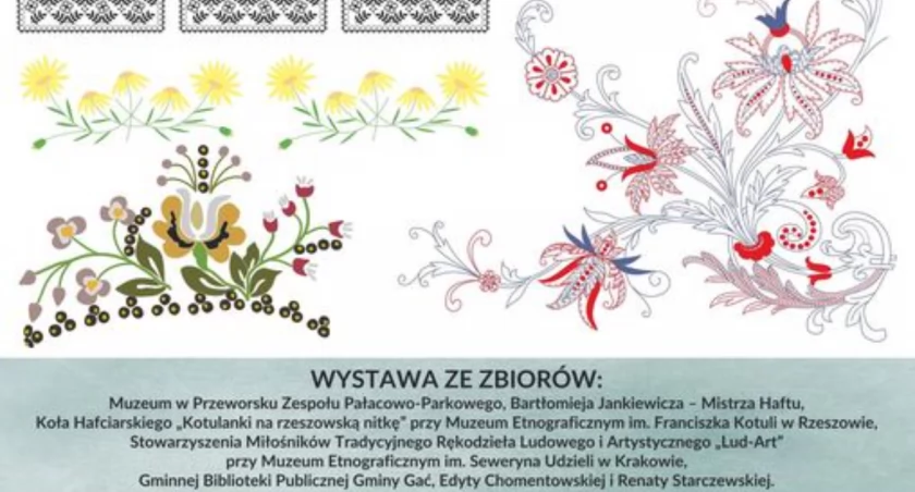 Finisaż wystawy Wzornik Haftów Przeworskich w Galerii Magnez w Przeworsku