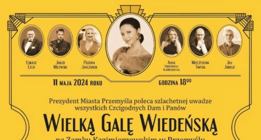 Wielka Gala Wiedeńska na Zamku Kazimierzowskim dla przemyślanina i doktora Jana Hołówki z okazji nadania mu tytułu Honorowego Obywatela Miasta Przemyśla