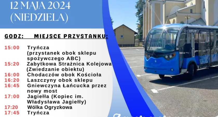 Przejazd samochodem turystycznym po gminie Tryńcza