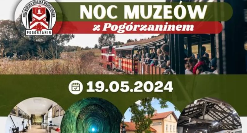 Noc muzeów z Pogórzaninem - przejazd kolejka i zwiedzanie Stacji Przeworsk Wąski, Tunelu w Szklarach i Stacji Kańczuga 