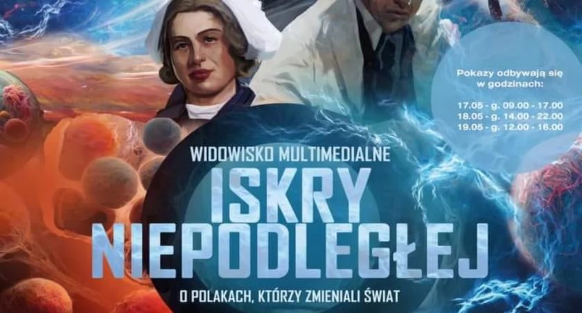 Iskry Niepodległej - widowisko multimedialne w Jarosławiu 