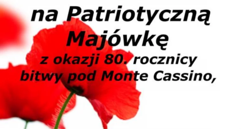 Patriotyczna Majówka z okazji 80. rocznicy bitwy na Monte Cassino w Rokietnicy 