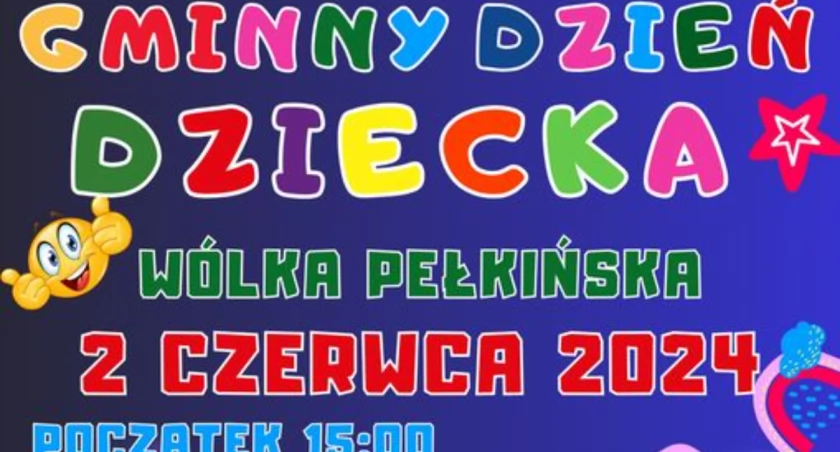 Gminny Dzień Dziecka w Wólce Pełkińskiej 