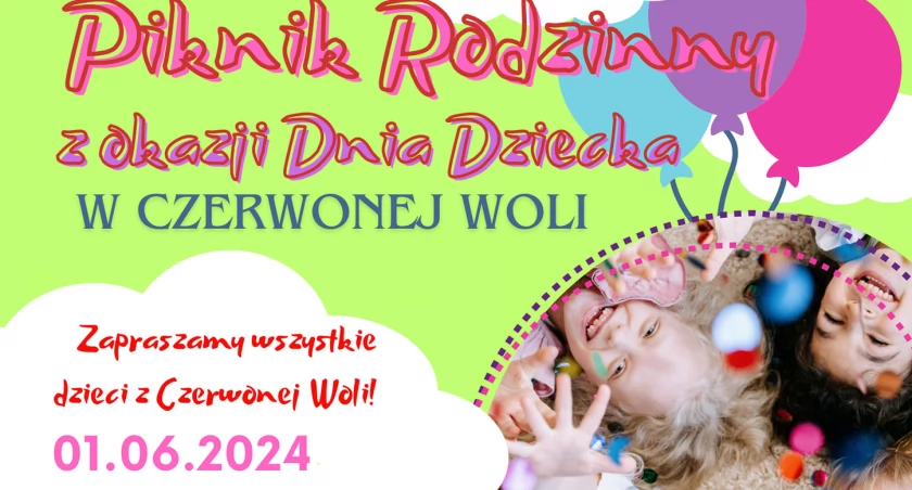 Piknik Rodzinny z okazji w Czerwonej Woli