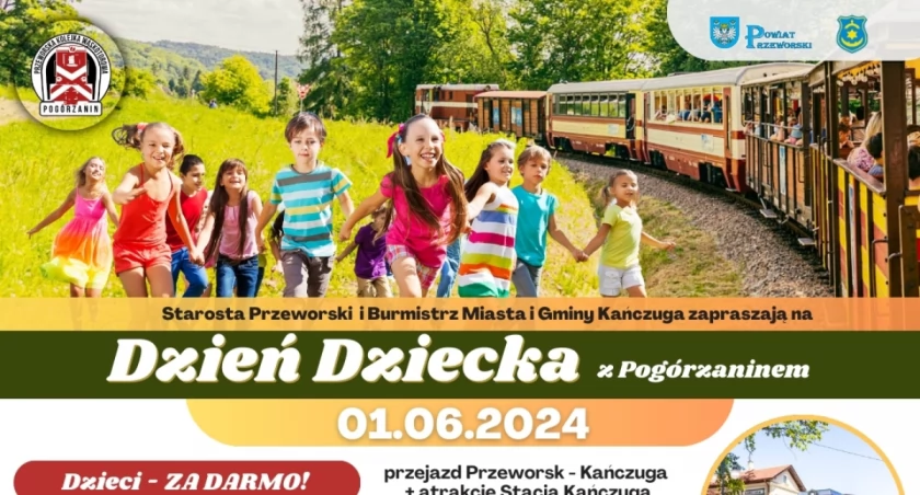 Dzień Dziecka z Pogórzaninem - przejazd Przeworsk-Kańczuga