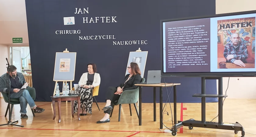 „Haftek” - literacka opowieść Jerzego Janusza Fąfary to książka o wybitnym neurochirurgu, który zawsze pamiętał o rodzinnych stronach (ZDJĘCIA, WIDEO)