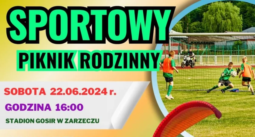 Sportowy Piknik Rodzinny w Zarzeczu