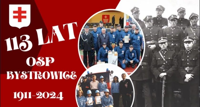 113 lat OSP Bystrowice. nadanie sztandaru