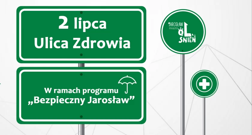 Ulica Zdrowia w Jarosławiu - przyjdź na bezpłatne badania 