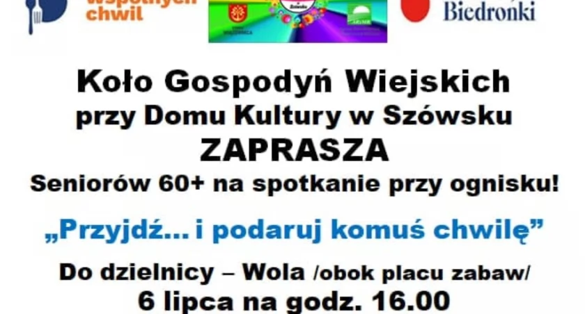 Danie Wspólnych Chwil - Spotkanie z seniorami w Szówsku 
