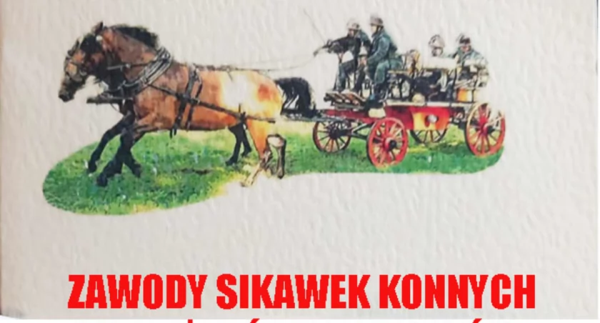 Zawody Sikawek Konnych i Strażaków Weteranów w Zarzeczu