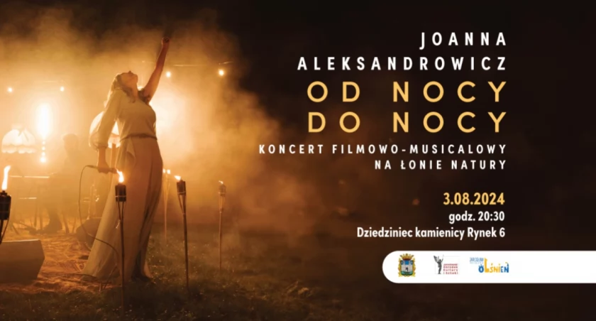 Koncert Filmowo-Musicalowy na Łonie Natury na Dziedzińcu Kamienicy Rynek 6 w Jarosławiu