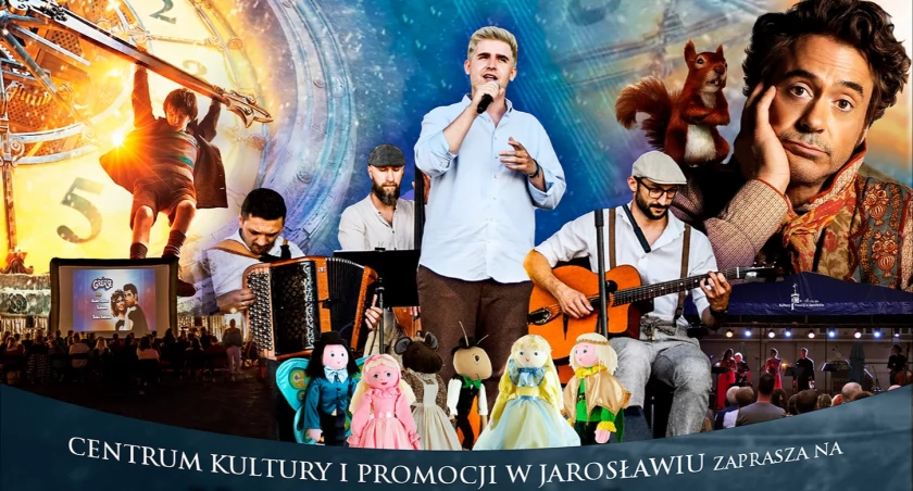 Kulturalne Lato w Mieście, czyli dobranocki, Letnie Kino, zwiedzania Jarosławia z przewodnikiem 