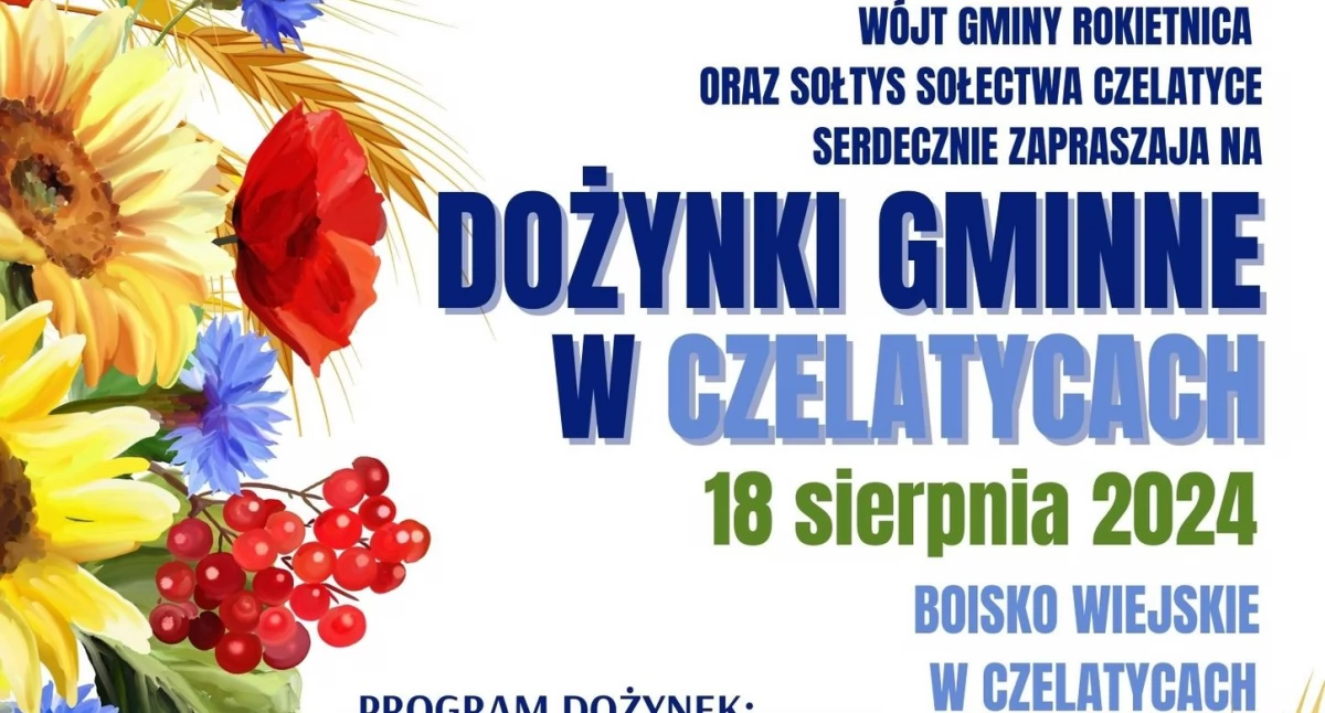 Dożynki gminne w Czelatycach (gm. Rokietnica)