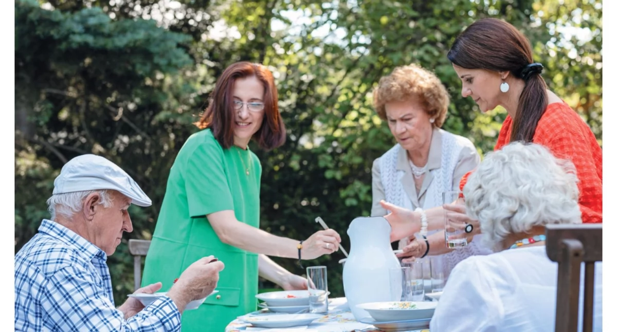 Danie wspólnych chwil - Spotkanie KGW z Seniorami w Rokietnicy Woli