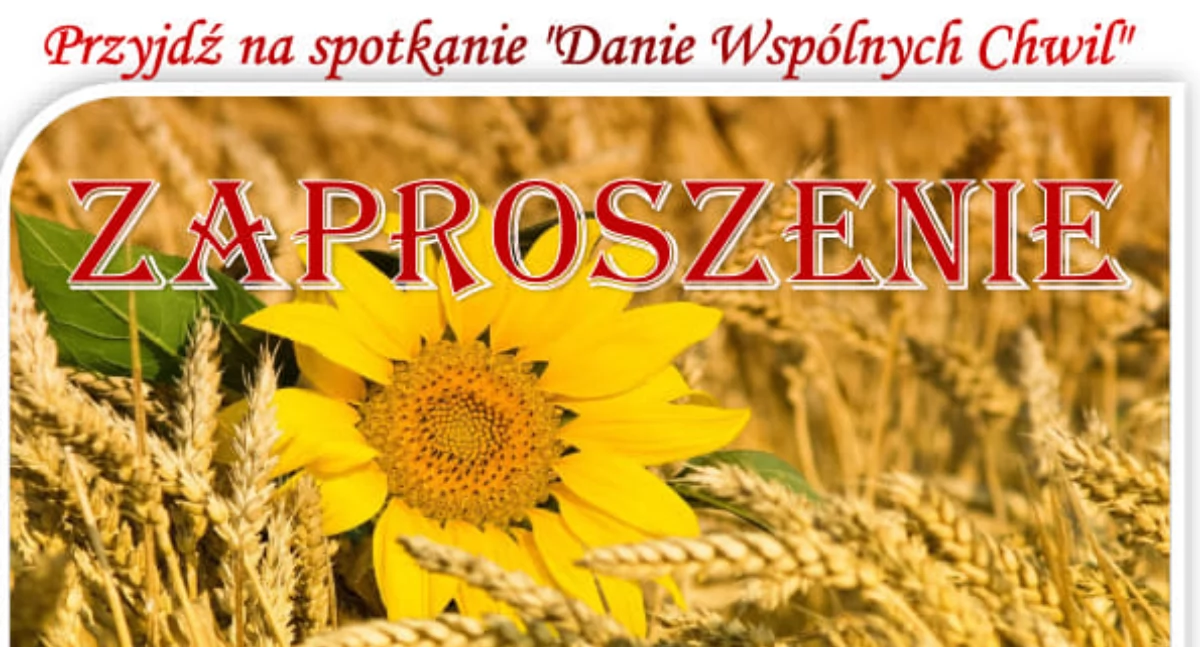 Danie Wspólnych Chwil - Spotkanie KGW z Seniorami w Jankowicach
