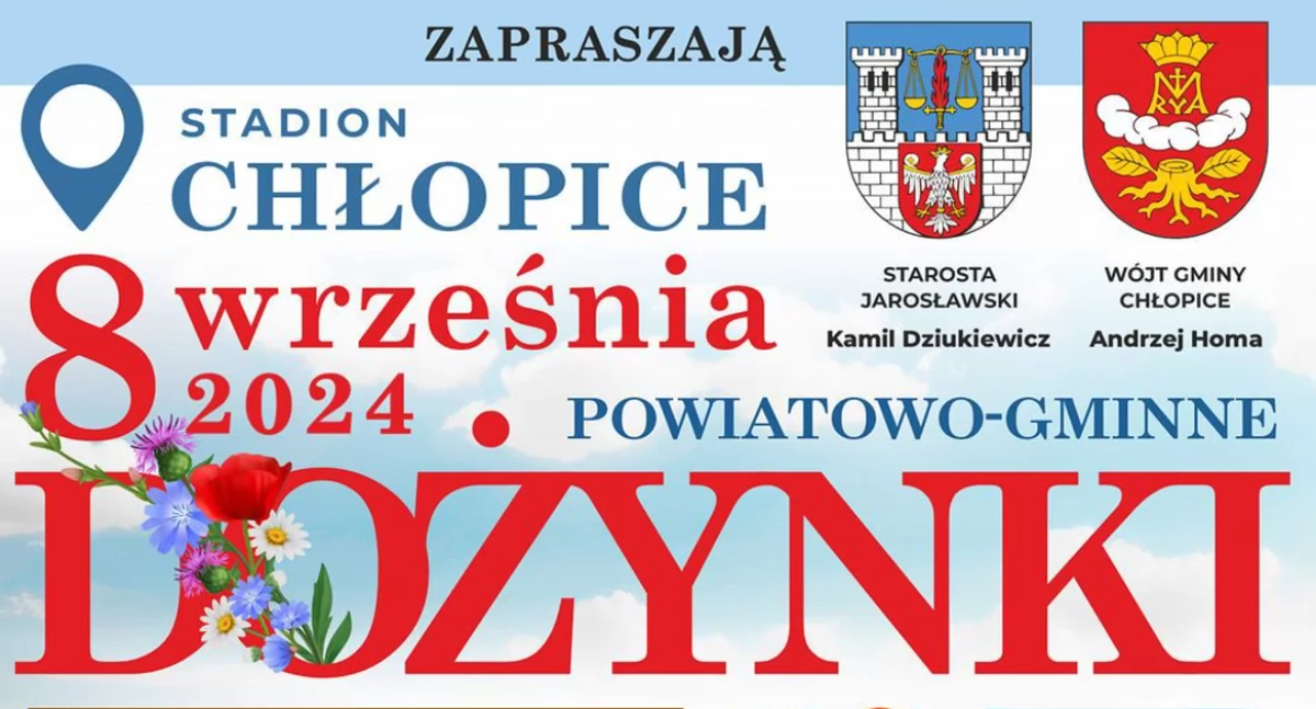 Dziś dożynki powiatowo-gminne w Chłopicach