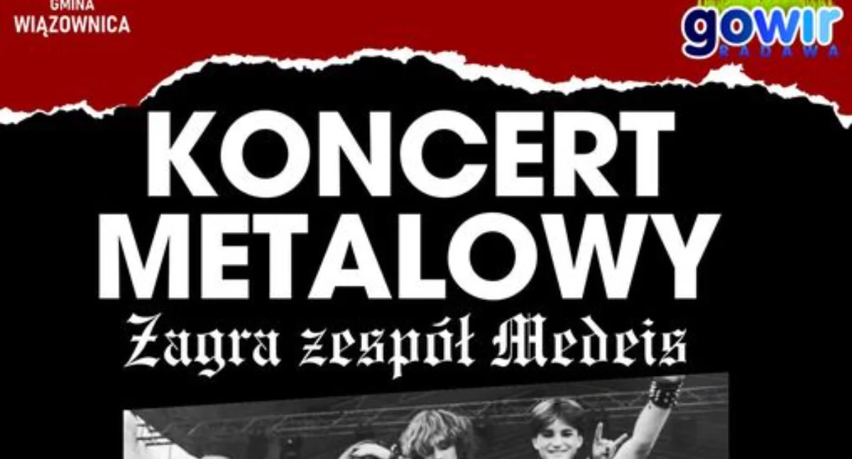 Koncert Metalowy Zespołu Medeis w Radawie
