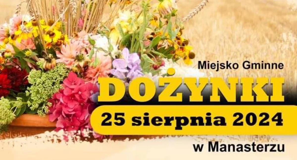 Dożynki Gminne i koncert zespołu Karczmarze w Manasterzu w gminie Jawornik Polski