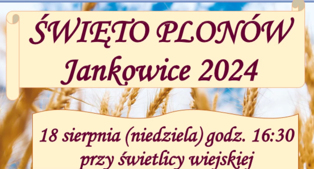 Święto Plonów w Jankowicach