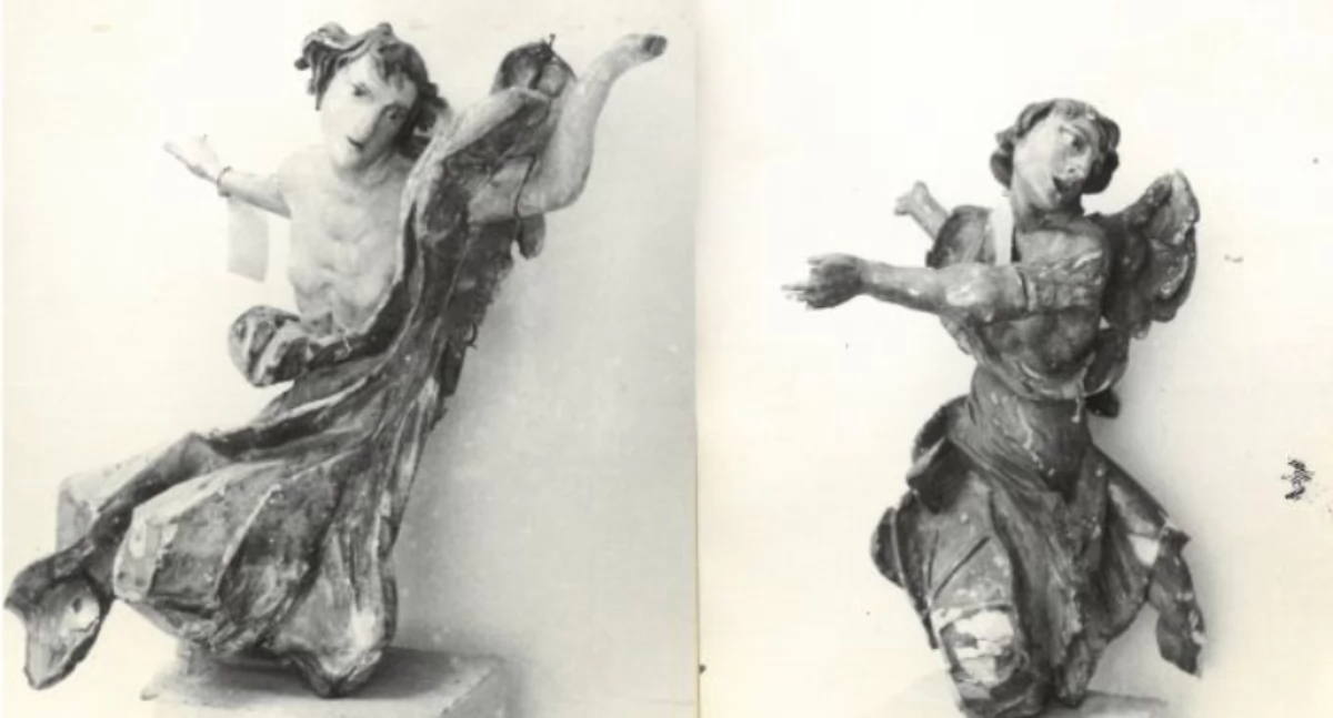 XVIII-wieczne rzeźby aniołów ze zbiorów Muzeum w Jarosławiu przejdą konserwację w ASP w Warszawie 