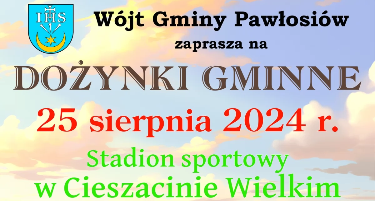 Dożynki Gminy Pawłosiów w Cieszacinie Wielkim