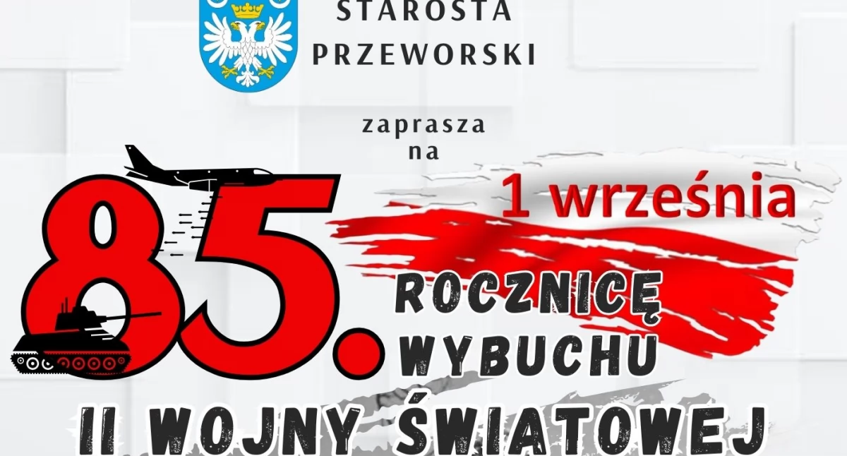 Powiatowe uroczystości z okazji 85. rocznicy wybuchy II wojny światowej w Przeworsku