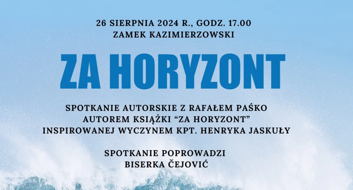 Spotkanie autorskie z Rafałem Paśką, autorem książki 