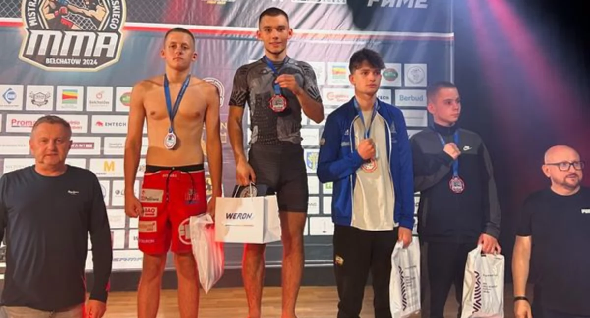 Marcel Frączek z Przeworska amatorskim mistrzem Europy MMA
