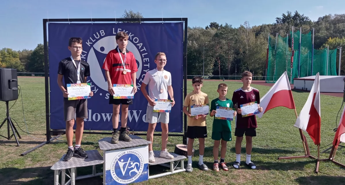 Dobry występ uczniów szkół z powiatu jarosławskiego na Igrzyskach Dzieci i Młodzieży w Lekkiej Atletyce