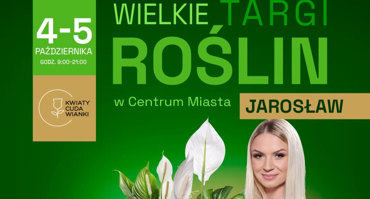 Wielkie Targi Roślin w galerii Stara Ujeżdżalnia w Jarosławiu