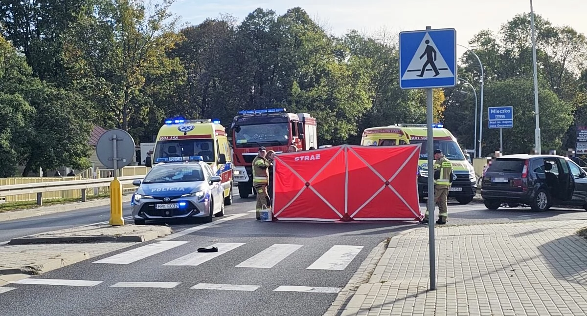 Tragiczny wypadek na przejściu dla pieszych w Przeworsku. Nie żyje 6-latek 