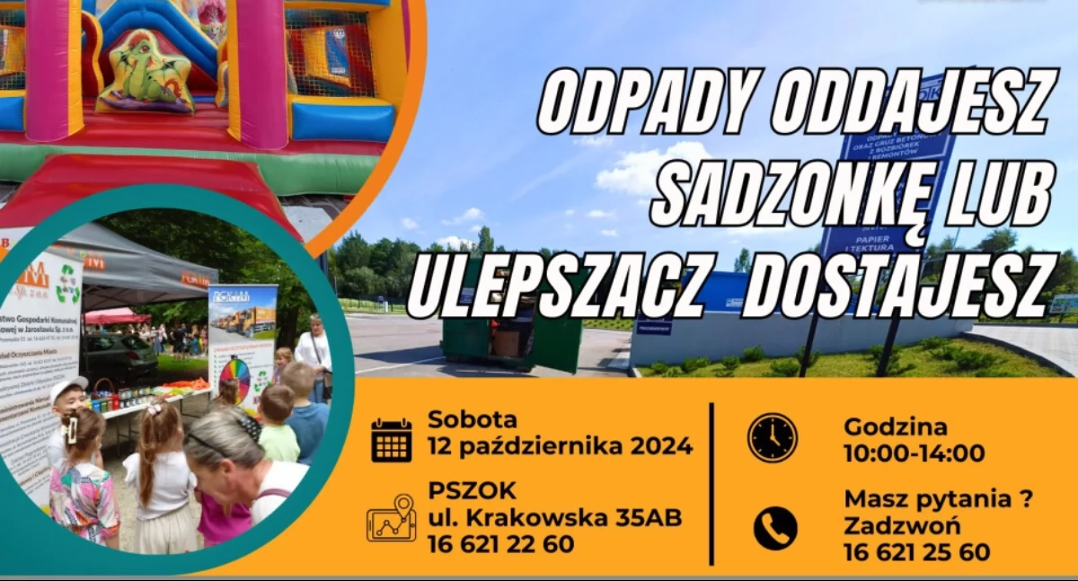 Piknik ekologiczny na terenie PSZOK w Jarosławiu