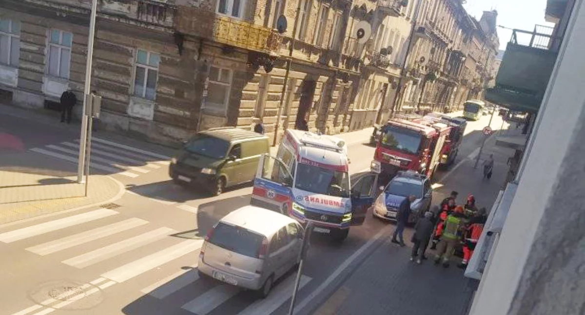78-latek potrącił pieszego na oznakowanym przejściu na ul. Kraszewskiego w Jarosławiu