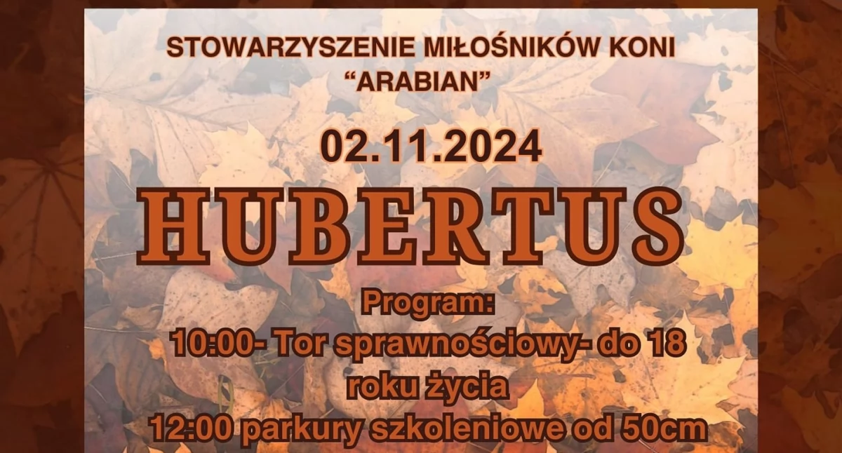 Hubertus - Stowarzyszenie Miłośników Koni ARABIAN 