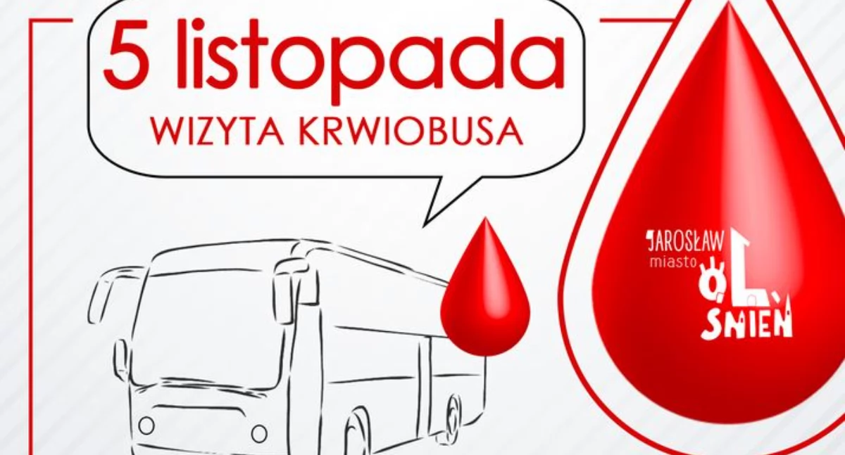 Krwiobus stanie na jarosławskim Rynku
