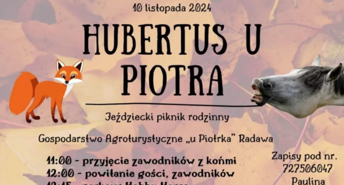 Hubertus w Gospodarstwie Agroturystycznym 