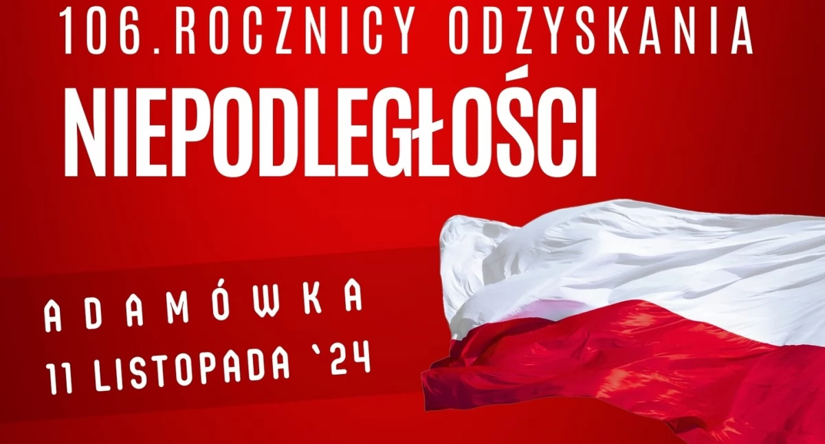 Obchody 106. rocznicy Odzyskania Niepodległości w Adamówce