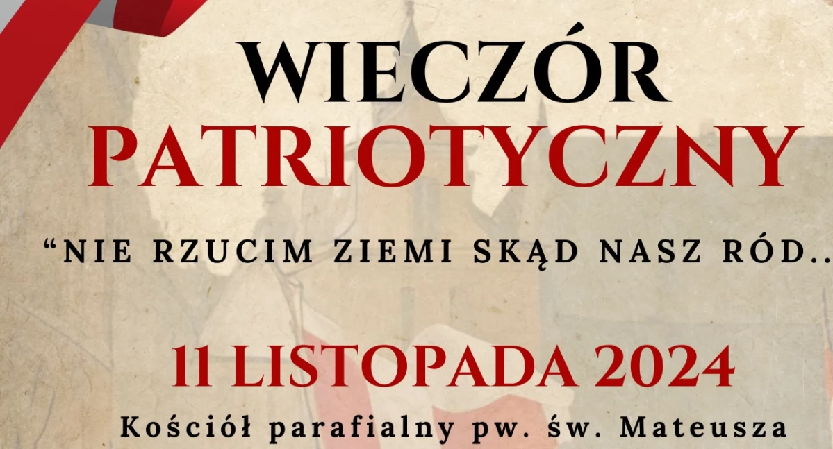 Wieczór patriotyczny w kościele parafialnym w Gniewczynie Łańcuckiej