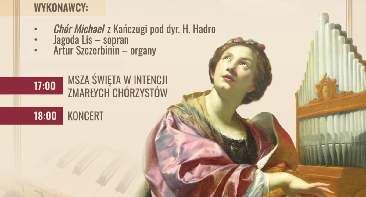 Koncert muzyki organowej i chóralnej w kościele w Kańczudze