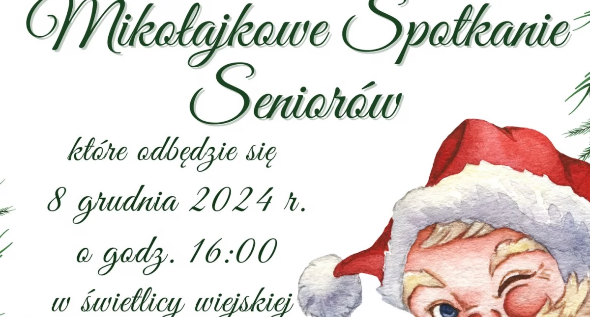 Mikołajkowe Spotkanie Seniorów w Jankowicach