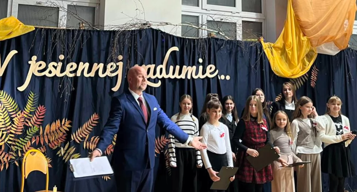 Liryczne spotkanie w Szkole Podstawowej nr 9 im. Tadeusza Kościuszki  w Jarosławiu