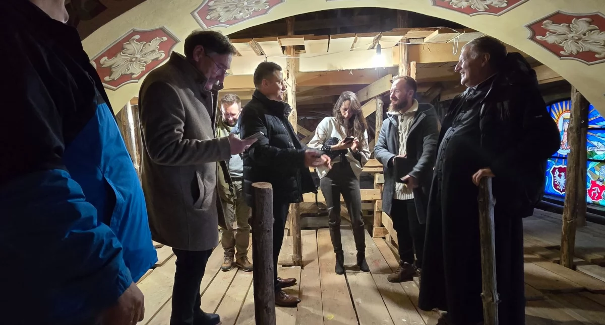 Zakończyła się konserwacja malowideł Leonarda Winterowskiego w Kolegiacie Jarosławskiej 
